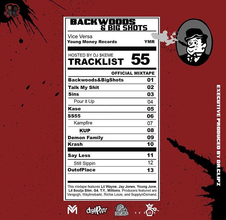 Backwoods & Big Shots Track List